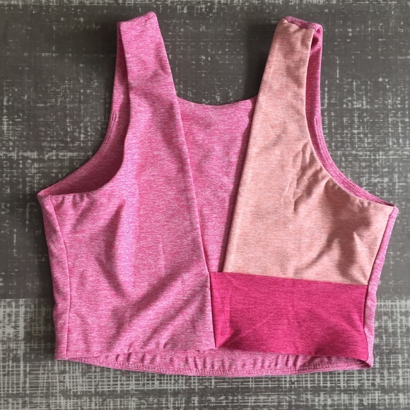 Tops - Outdoor Voices flamingo Venus crop top S